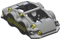 Fastbrakes 2006-19 Civic Si AP Racing 4 piston caliper 13" big brake kit