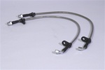 1996-2000 Civic EX/Si Rear braided steel brake lines, disc brakes