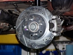 Fastbrakes 2015-2020 Honda Fit rear drum to 11" disc conversion