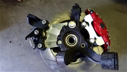 RSX AWD rear 4 piston park brake kit